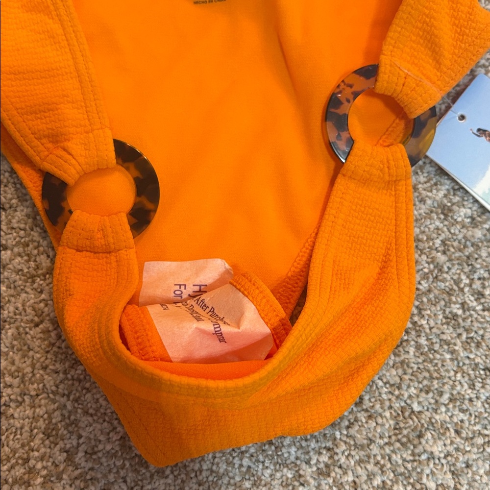 Roxy Size Small Orange Bikini Bottoms New With Tags - Picture 5 of 5